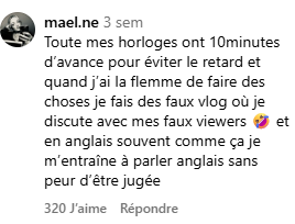 magalimoutarlier – 13 sem
Je met une playlist de musique de taverne et me prend pour la serveuse qui doit tout ranger après le service du soir. Je m’invente des histoires avec des clients imaginaires, seul moyen de ranger la maison 😅
